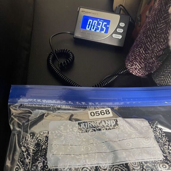 LOFT Romper Size 0 Blue White Paisley Print Long Sleeve Roll Tab One Piece EUC - Picture 16 of 16